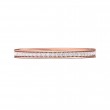 FlyerFit® 14K Pink Gold Eternity Wedding Band