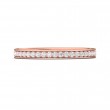 FlyerFit® 18K Pink Gold Eternity Wedding Band