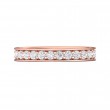 FlyerFit® 14K Pink Gold Eternity Wedding Band