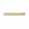 FlyerFit® 18K Yellow Gold Eternity Wedding Band