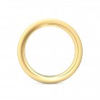 FlyerFit® 18K Yellow Gold Eternity Wedding Band