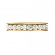 FlyerFit® 14K Yellow Gold Eternity Wedding Band