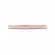 FlyerFit® 14K Pink Gold Eternity Wedding Band