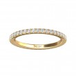 FlyerFit® 14K Yellow Gold Eternity Wedding Band