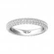 FlyerFit® Platinum Eternity Wedding Band