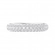 FlyerFit® Platinum Eternity Wedding Band