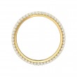 FlyerFit® 18K Yellow Gold Eternity Wedding Band