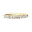 FlyerFit® 14K Yellow Gold Eternity Wedding Band