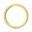 FlyerFit® 14K Yellow Gold Eternity Wedding Band