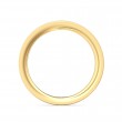 FlyerFit® 14K Yellow Gold Micropave Bead Set Wedding Band