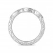 FlyerFit® Platinum Vintage Wedding Band