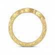 FlyerFit® 14K Yellow Gold Vintage Wedding Band