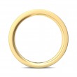 FlyerFit® 14K Yellow Gold Micropave Bead Set Wedding Band