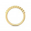 FlyerFit® 14K Yellow Gold Channel  Wedding Band