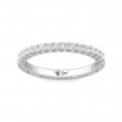 FlyerFit® Platinum Vintage Wedding Band