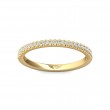 FlyerFit® 14K Yellow Gold Vintage Wedding Band