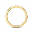 FlyerFit® 14K Yellow Gold Vintage Wedding Band