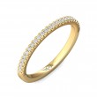 FlyerFit® 14K Yellow Gold Vintage Wedding Band