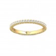 FlyerFit® 14K Yellow Gold Vintage Wedding Band