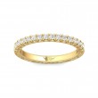 FlyerFit® 18K Yellow Gold Vintage Wedding Band