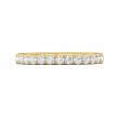 FlyerFit® 18K Yellow Gold Vintage Wedding Band