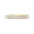 FlyerFit® 14K Yellow Gold Micropave Wedding Band