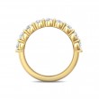 FlyerFit® 14K Yellow Gold Shared Prong Wedding Band