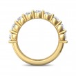 FlyerFit® 14K Yellow Gold Shared Prong Wedding Band