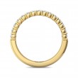 FlyerFit® 14K Yellow Gold Shared Prong Wedding Band