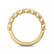 FlyerFit® 14K Yellow Gold Shared Prong Wedding Band