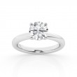 3ct Round Solitaire Engagement Ring