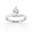 3ct Pear Solitaire Engagement Ring