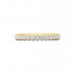 FlyerFit® 14K Yellow Gold Eternity Wedding Band