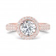 FlyerFit® 18K Pink Gold Encore Engagement Ring