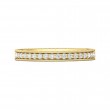 FlyerFit® 14K Yellow Gold Vintage Wedding Band