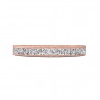 FlyerFit® 14K Pink Gold Vintage Wedding Band