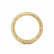 FlyerFit® 18K Yellow Gold Vintage Wedding Band