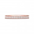 FlyerFit® 14K Pink Gold Vintage Wedding Band