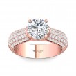 FlyerFit® 14K Pink Gold Encore Engagement Ring