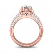 FlyerFit® 14K Pink Gold Encore Engagement Ring