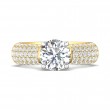 FlyerFit® 14K Yellow and 14K White Gold Encore Engagement Ring