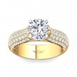 FlyerFit® 14K Yellow and 14K White Gold Encore Engagement Ring