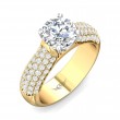 FlyerFit® 14K Yellow and 14K White Gold Encore Engagement Ring