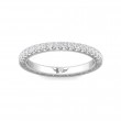 FlyerFit® Platinum Vintage Wedding Band