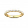 FlyerFit® 14K Yellow Gold Vintage Wedding Band