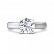 FlyerFit® 18K White Gold Encore Engagement Ring