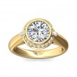 FlyerFit® 14K Yellow Gold Encore Engagement Ring