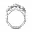 FlyerFit® Platinum Encore Engagement Ring