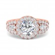 FlyerFit® 14K Pink Gold Encore Engagement Ring