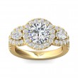 FlyerFit® 14K Yellow Gold Encore Engagement Ring